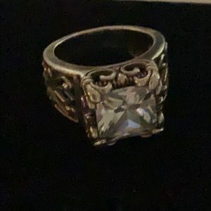 Silpada Princess Cut CZ Ring